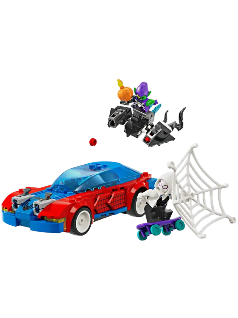 Конструктор LEGO Super Heroes Гоночные машины Человека-паука и Венома