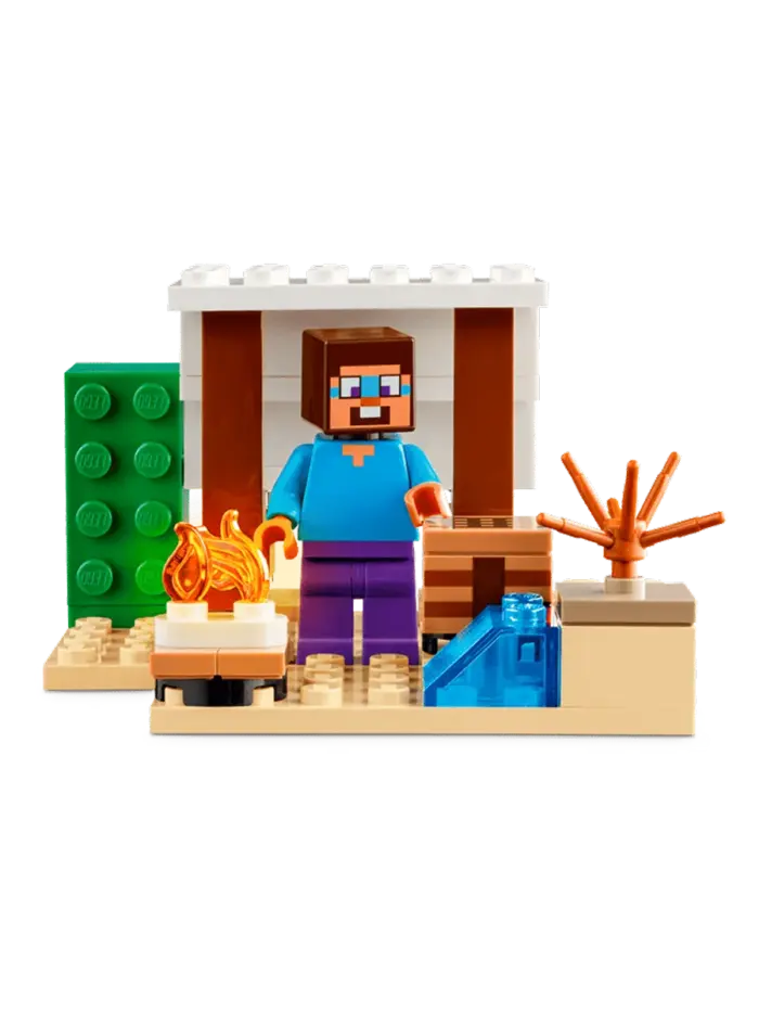Конструктор LEGO Minecraft Пустынное приключение Стива