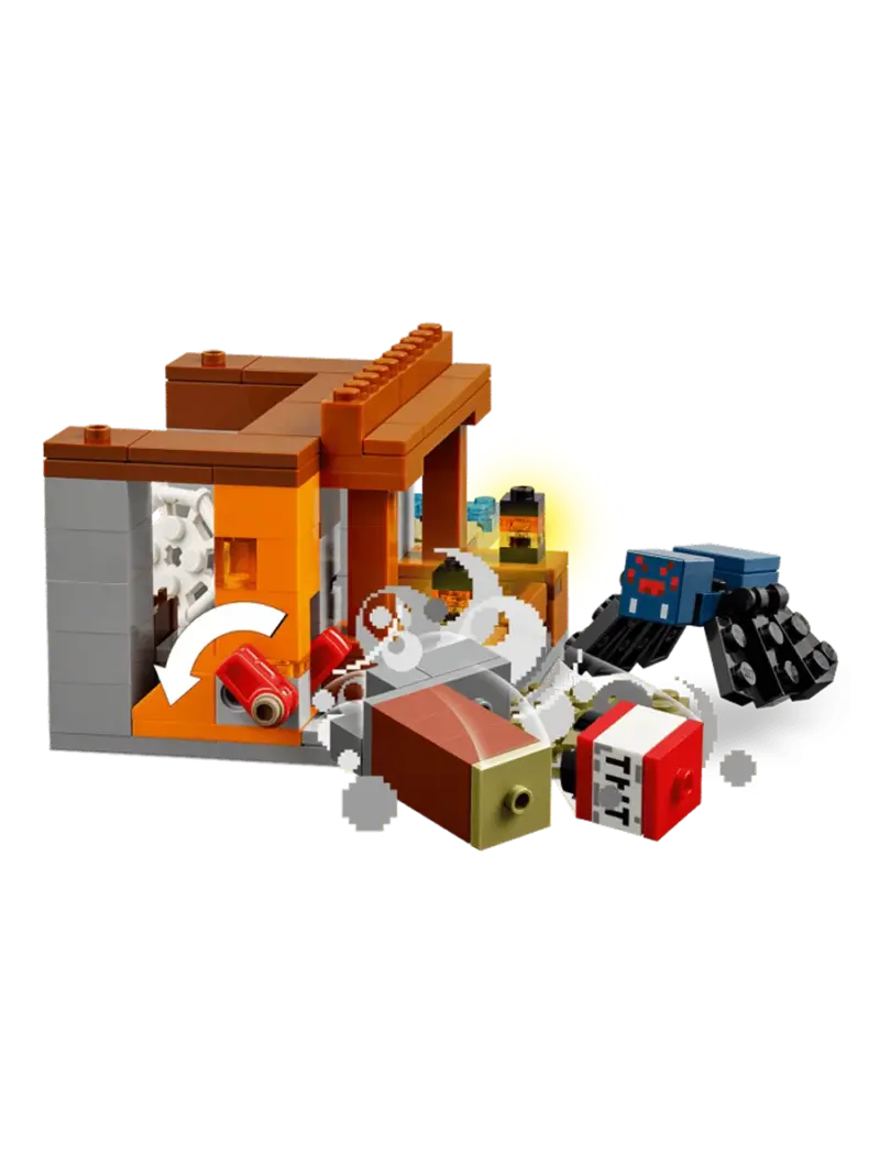 Конструктор LEGO Minecraft Шахтерская экспедиция с броненосцем