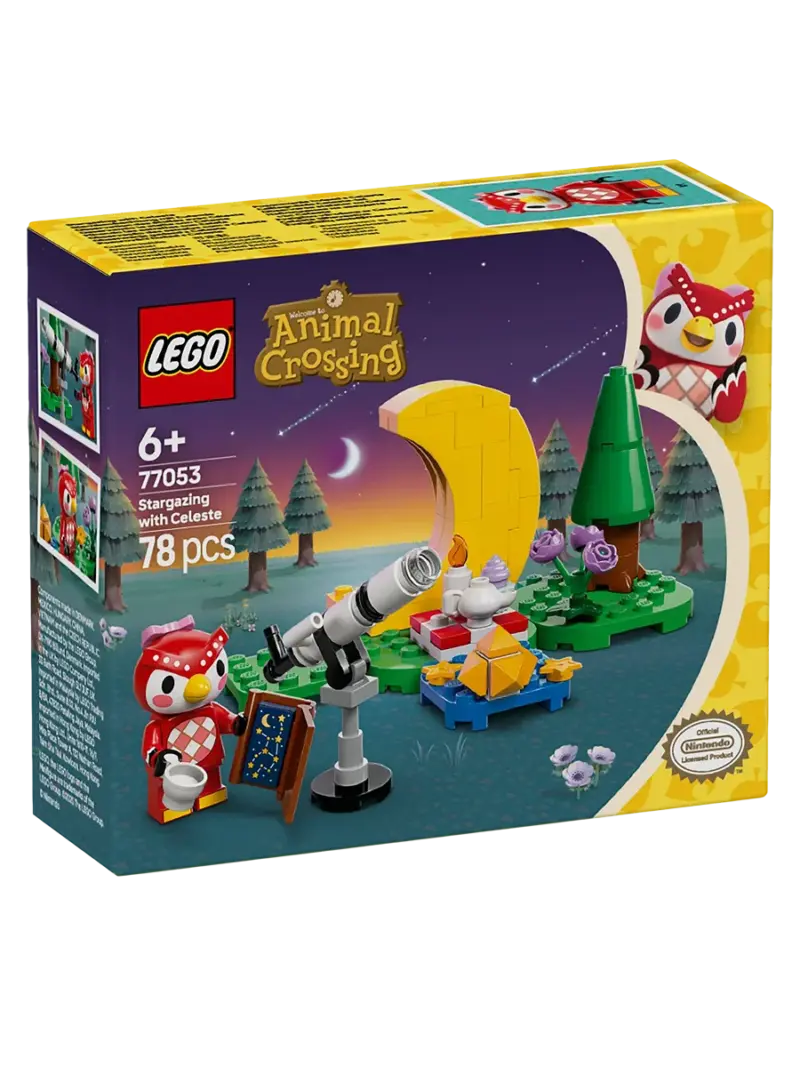 lego-nablyudenie-za-zvezdami-s-selestoi-1 Конструктор LEGO Animal Crossing Наблюдение за звездами с Селестой — купить в Ташкенте | BCstore