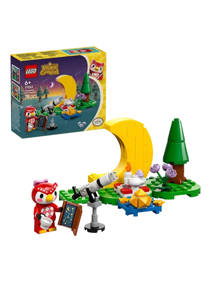 Конструктор LEGO Animal Crossing Наблюдение за звездами с Селестой