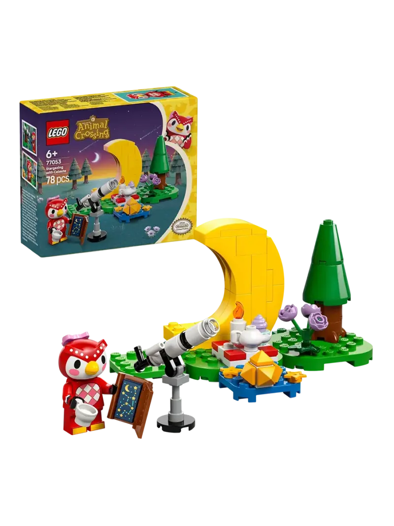 Конструктор LEGO Animal Crossing Наблюдение за звездами с Селестой