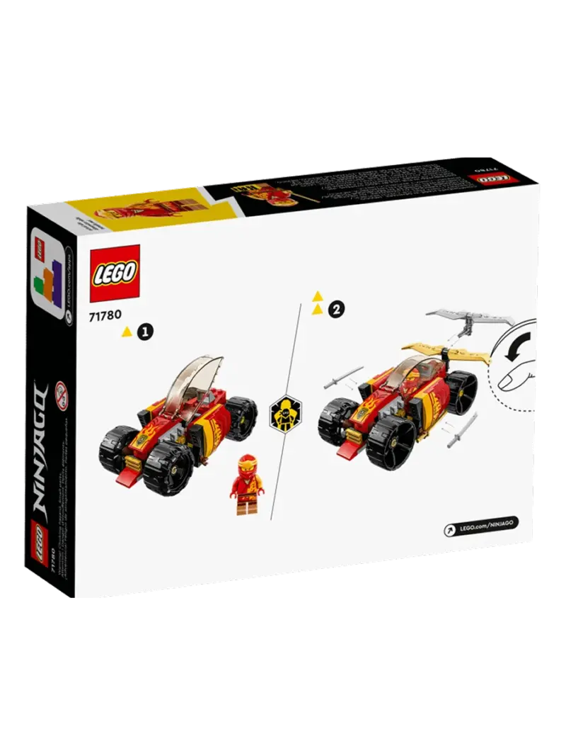 Конструктор LEGO Ninjago Гоночный автомобиль Кая EVO