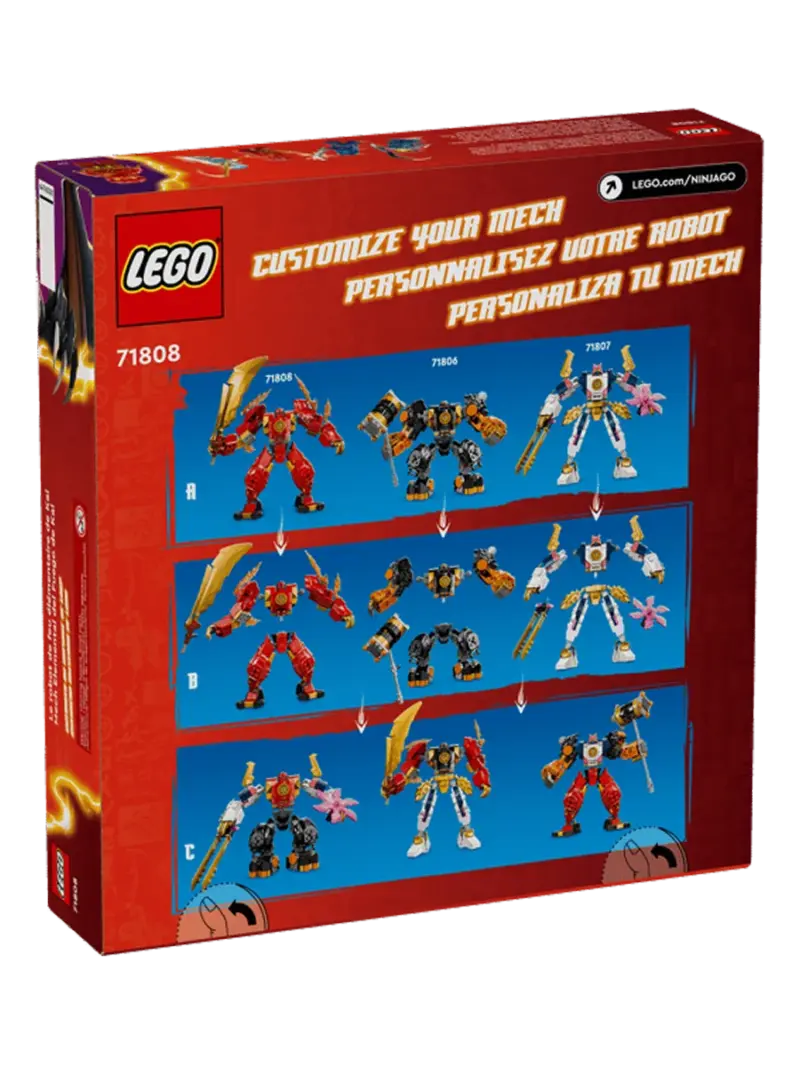 Конструктор LEGO Ninjago Огненный мех Кая — купить в Ташкенте | BCstore