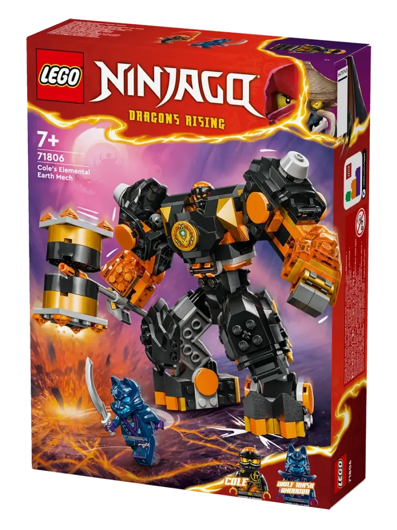 Конструктор LEGO Ninjago Земляной мех Коула