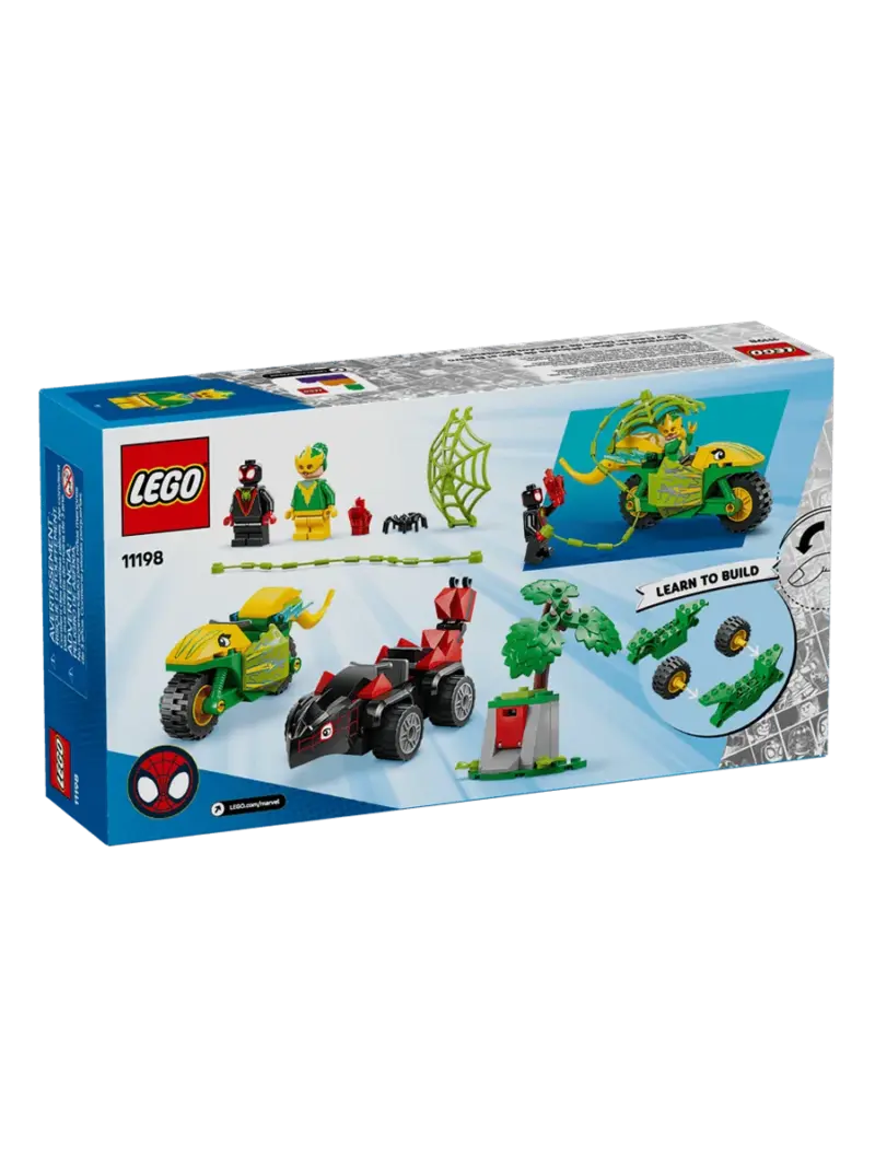 Конструктор LEGO Spidey Спин и электро-диномобиль — купить в Ташкенте | BCstore
