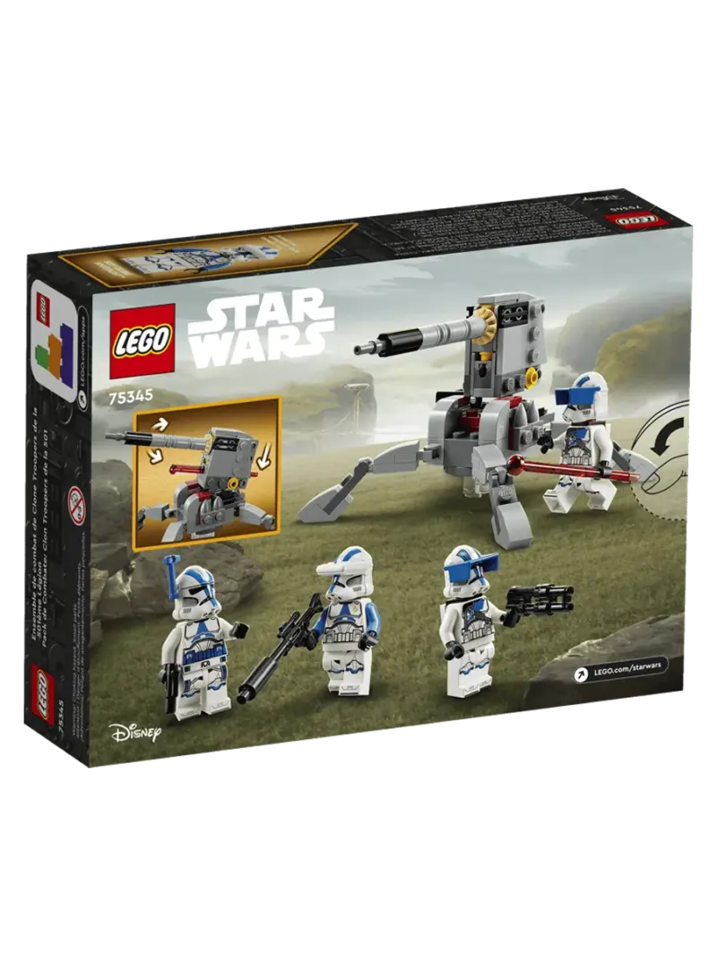 Конструктор LEGO Star Wars Боевой набор клонов 501-го легиона — купить в Ташкенте | BCstore