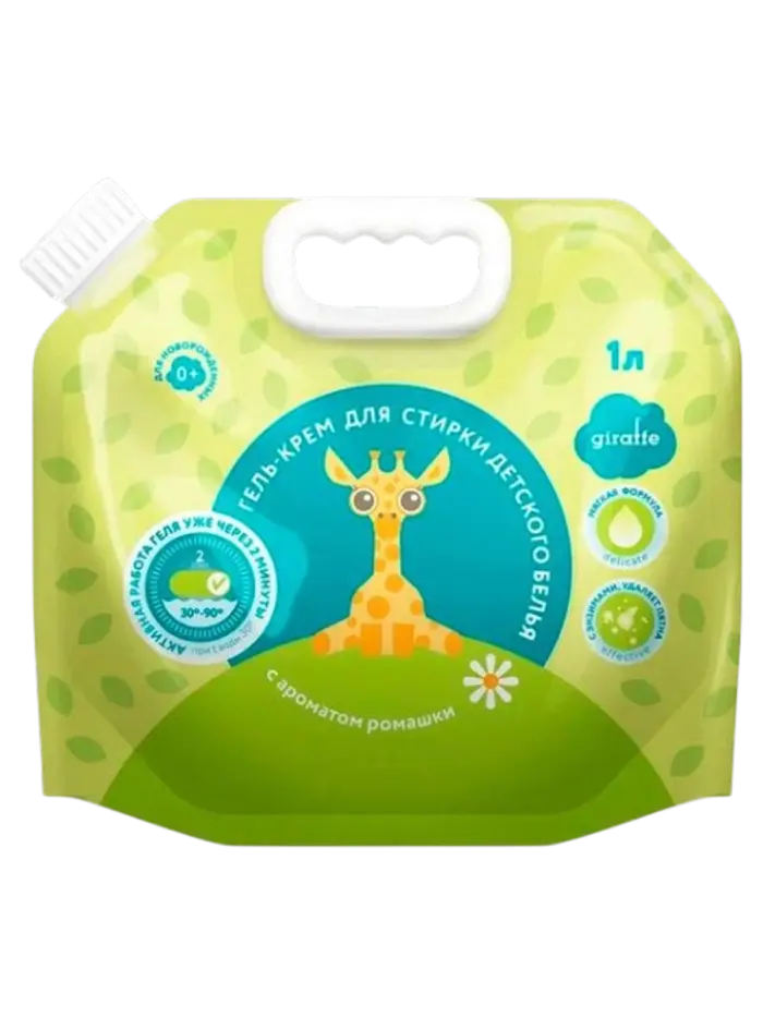 Гель для стирки детского белья Lovular Giraffe