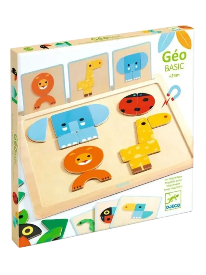 Магнитная развивающая игра деревянная Djeco Магнитная развивающая игра деревянная Djeco