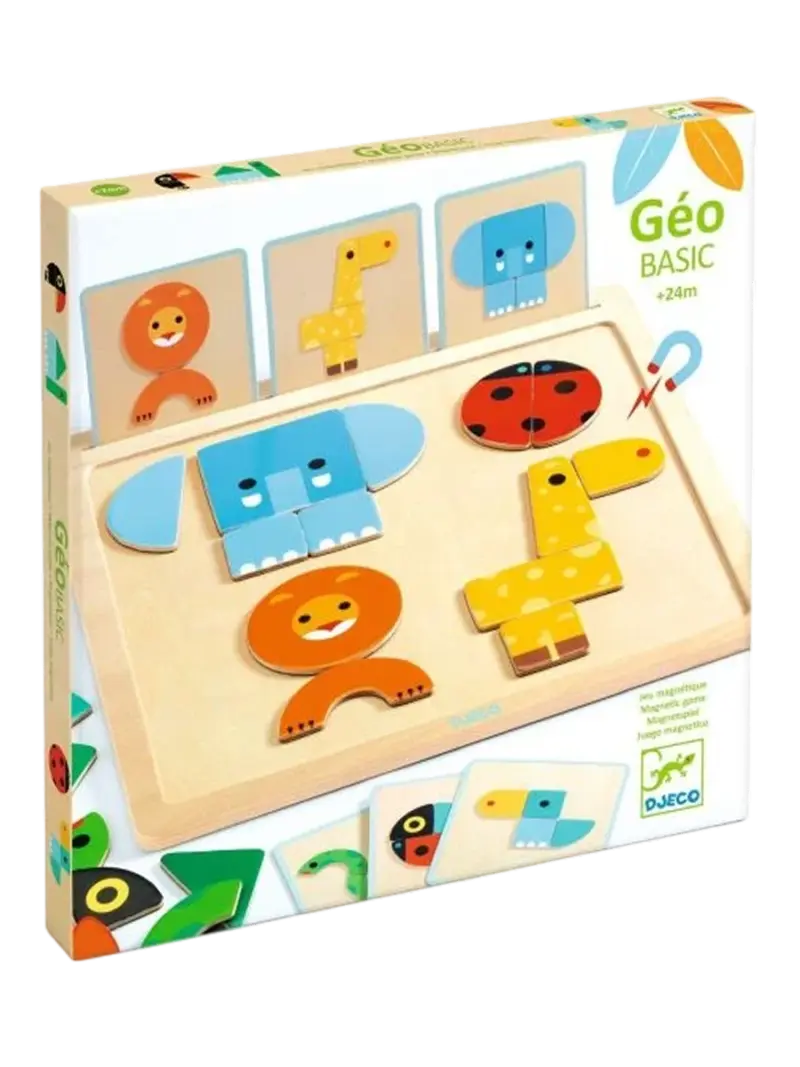 Развивающая геометрическая магнитная игра DJECO GeoBasic