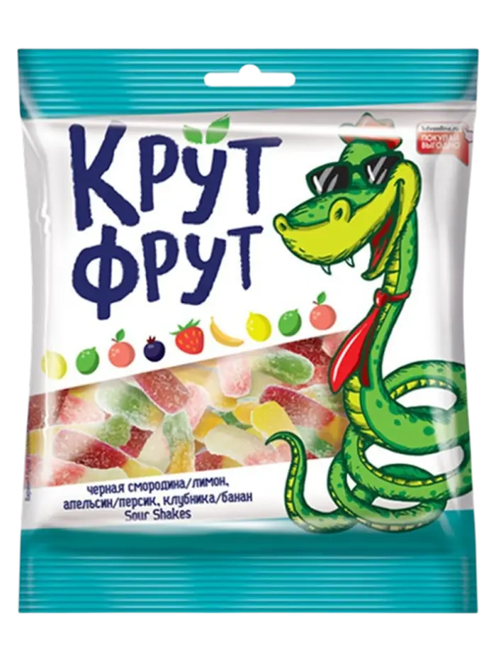 Мармелад жевательный КрутФрут Мармелад жевательный КрутФрут