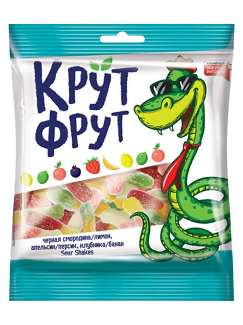 Мармелад жевательный КрутФрут