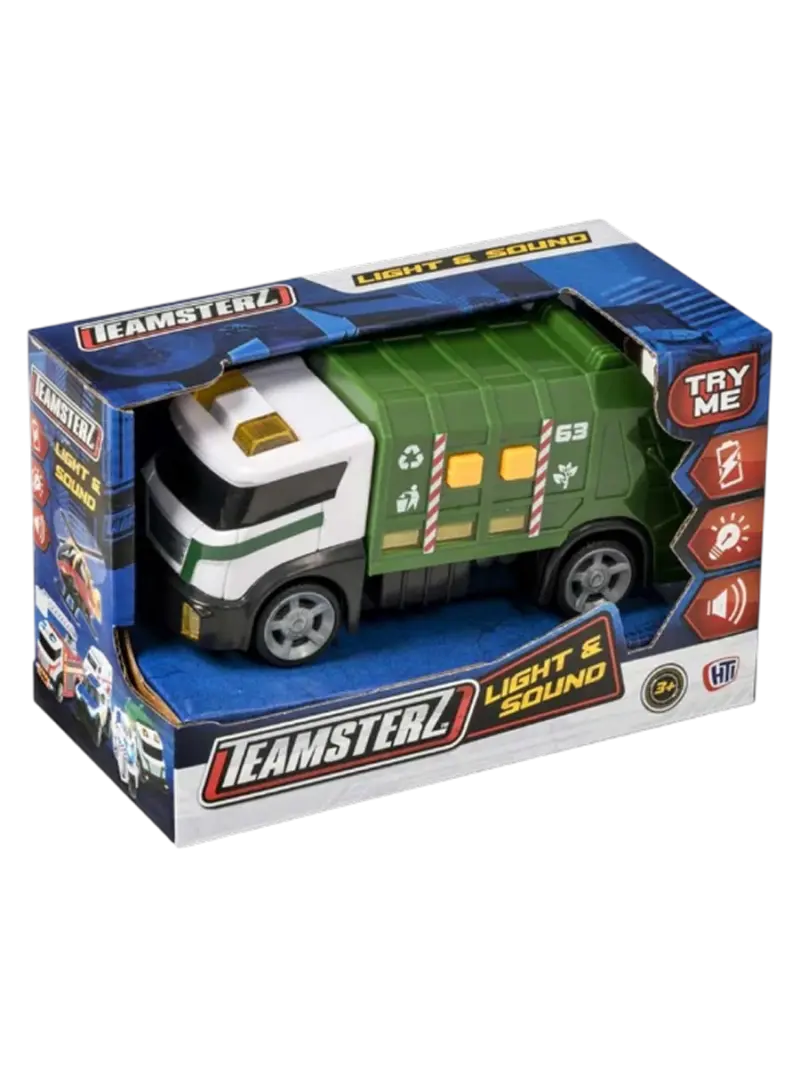Машинка игрушечная интерактивная HTI Teamsterz Garbage Truck Машинка игрушечная интерактивная HTI Teamsterz Garbage Truck