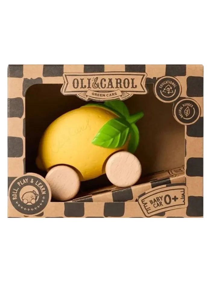 Игрушка-прорезыватель на деревянных колесах Oliandcarol Игрушка-прорезыватель на деревянных колесах Oliandcarol