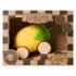 Игрушка-прорезыватель на деревянных колесах Oliandcarol