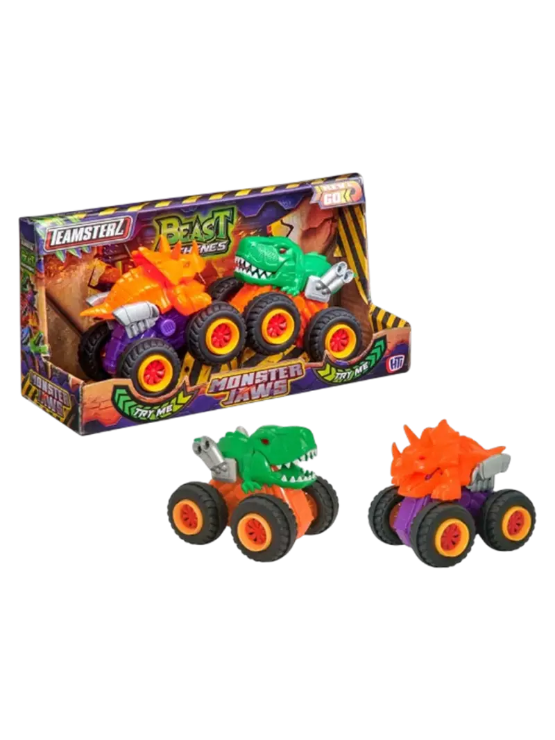Набор машинок HTI Teamsterz Beast Machines Monster Jaws (2 Pack)