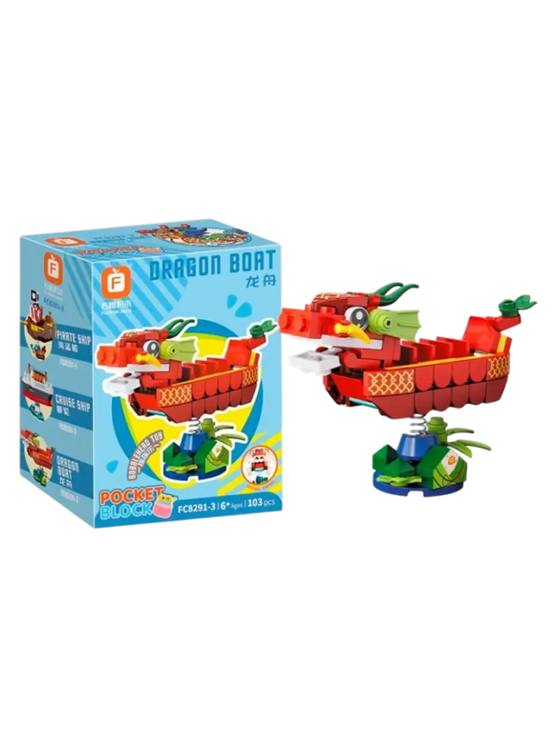 Мини-конструктор Forange Корабли Dragon Boat