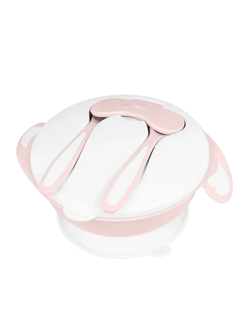 Миска детская многофункциональная 4в1 KikkaBoo Pink