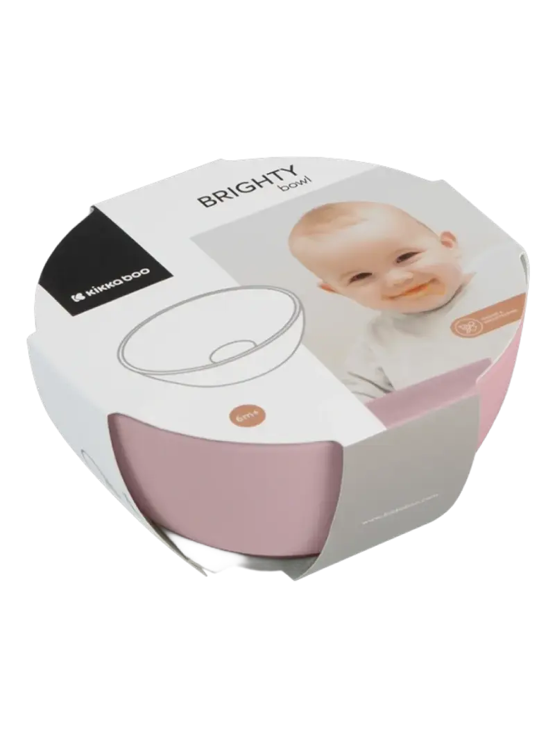 Миска детская KikkaBoo Brighty Pink