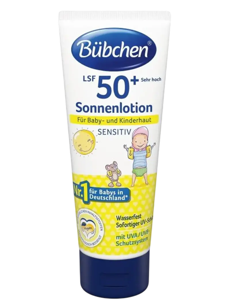 Молочко солнцезащитное детское Bubchen SPF 50+