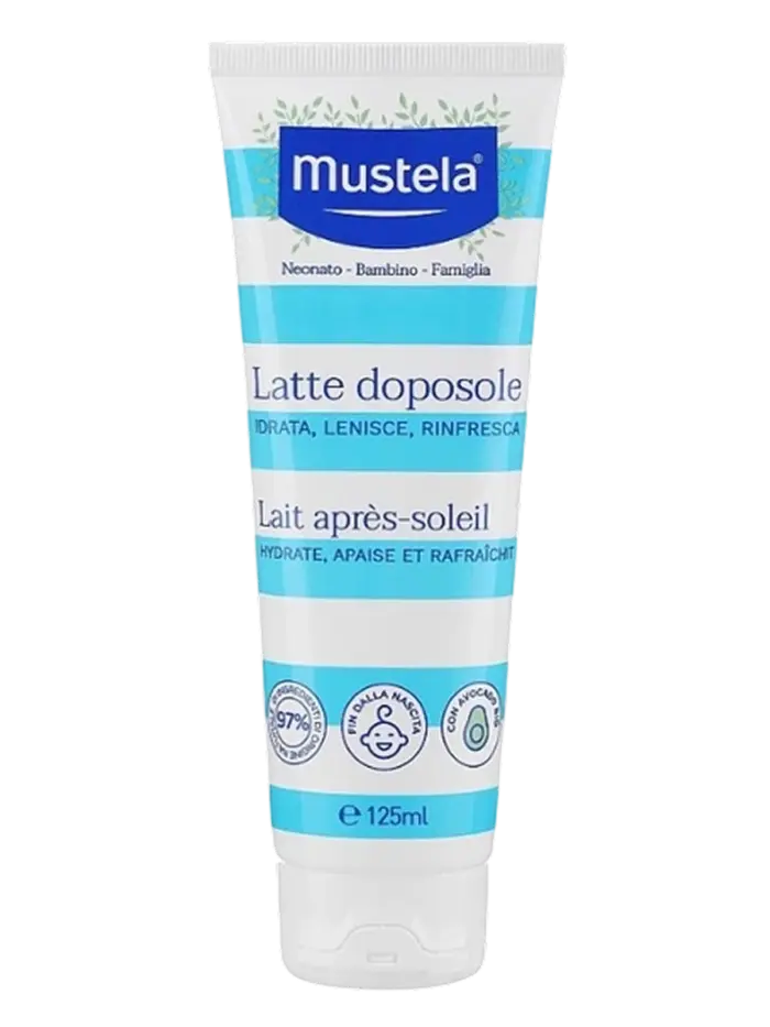 Детское молочко после загара Mustela Latte Doposole