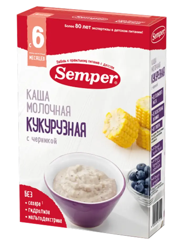 Каша детская Semper молочная Каша детская Semper молочная