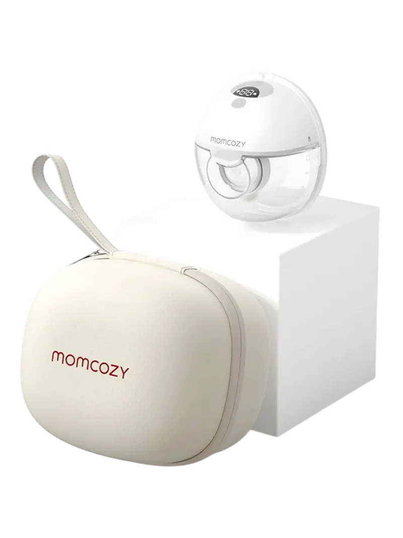 Молокоотсос электрический беспроводной одинарный Momcozy M5 серый