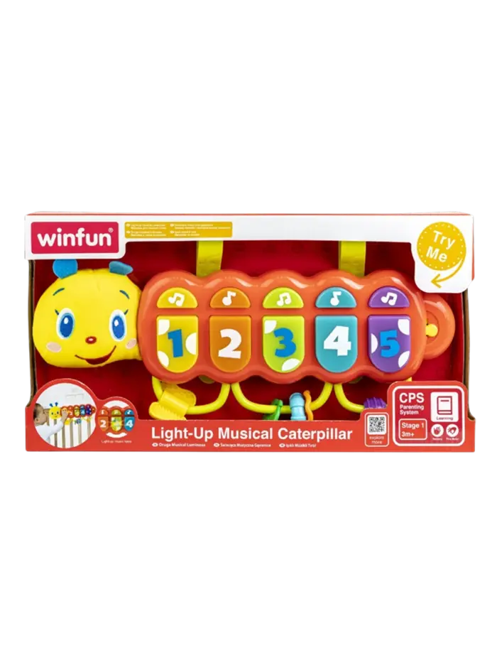 Игрушка музыкальная Winfun Гусеница