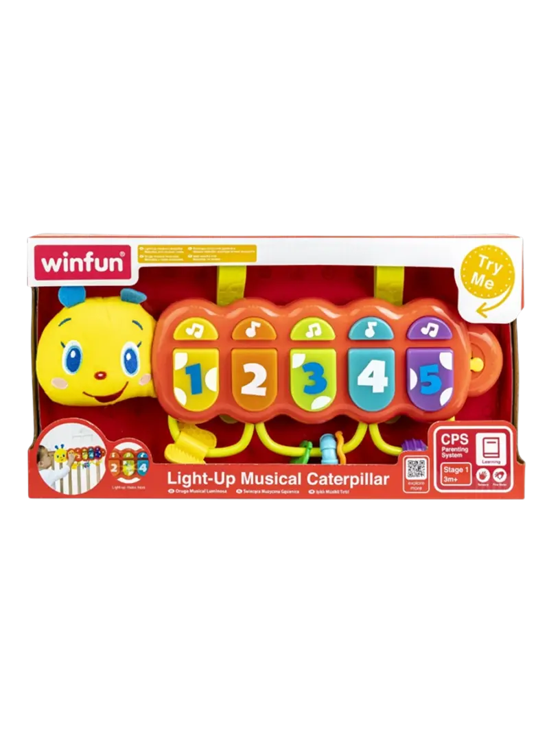 Игрушка музыкальная Winfun Гусеница