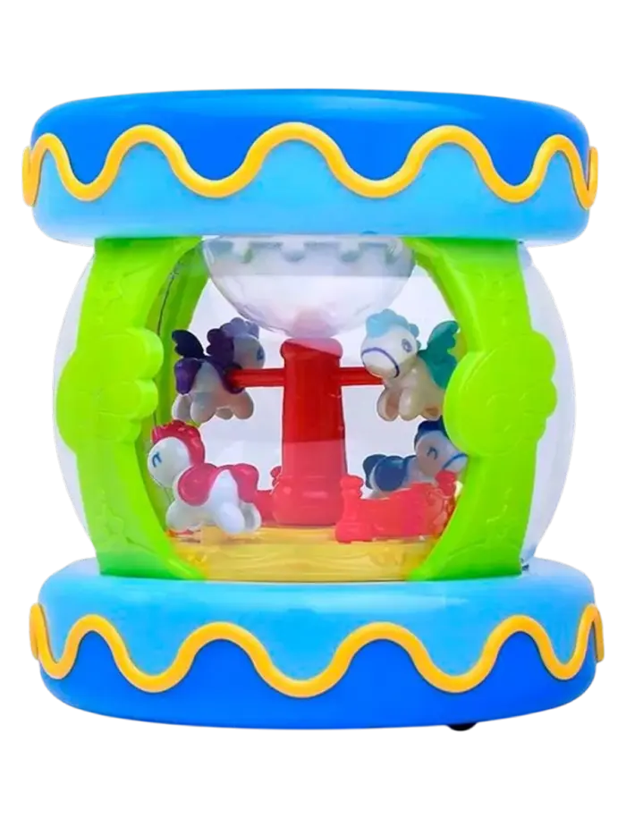 Игрушка музыкальная Барабан-карусель Huanger Игрушка музыкальная Барабан-карусель Huanger