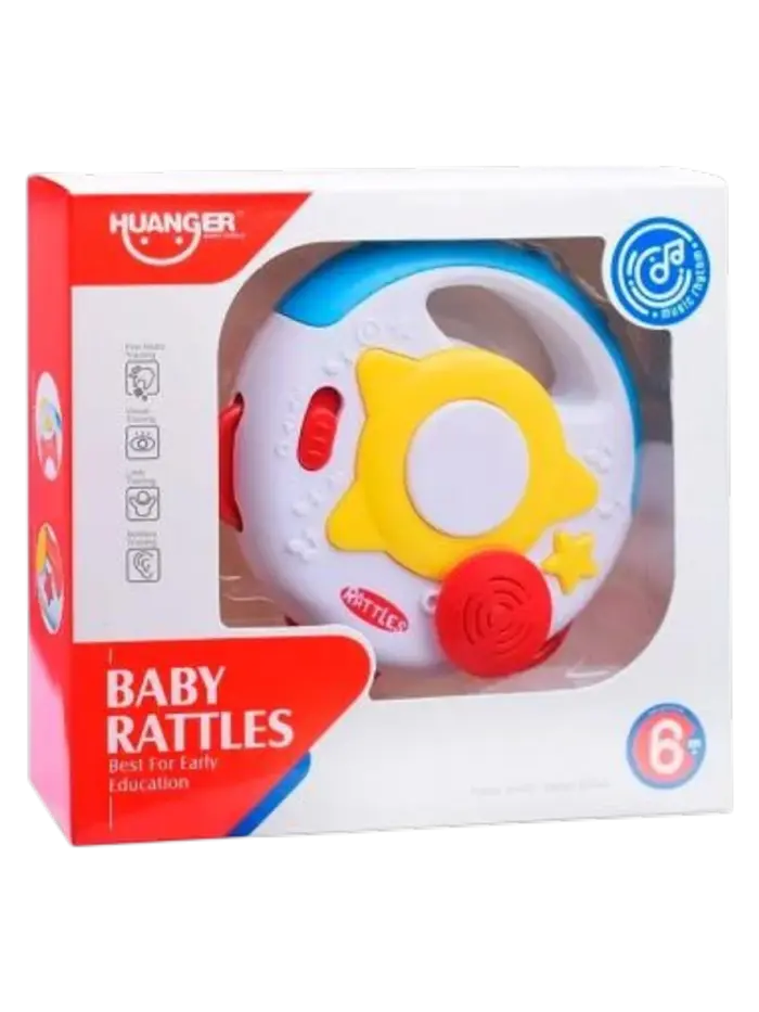 Музыкальная игрушка Бубен Huanger