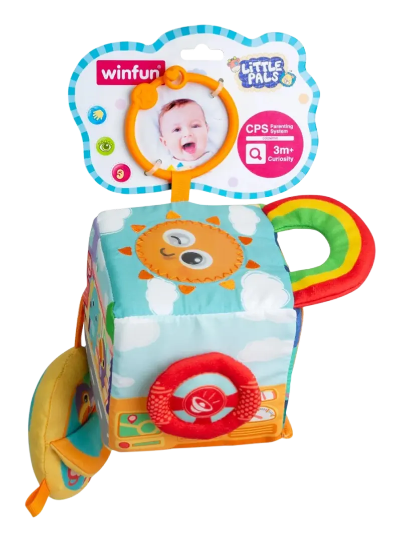 Кубик развивающий мягкий Winfun