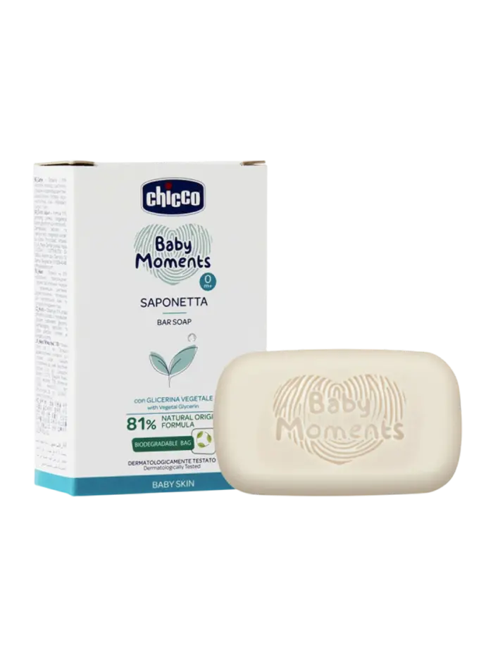 Мыло детское твердое Chicco Baby Moments Мыло детское твердое Chicco Baby Moments