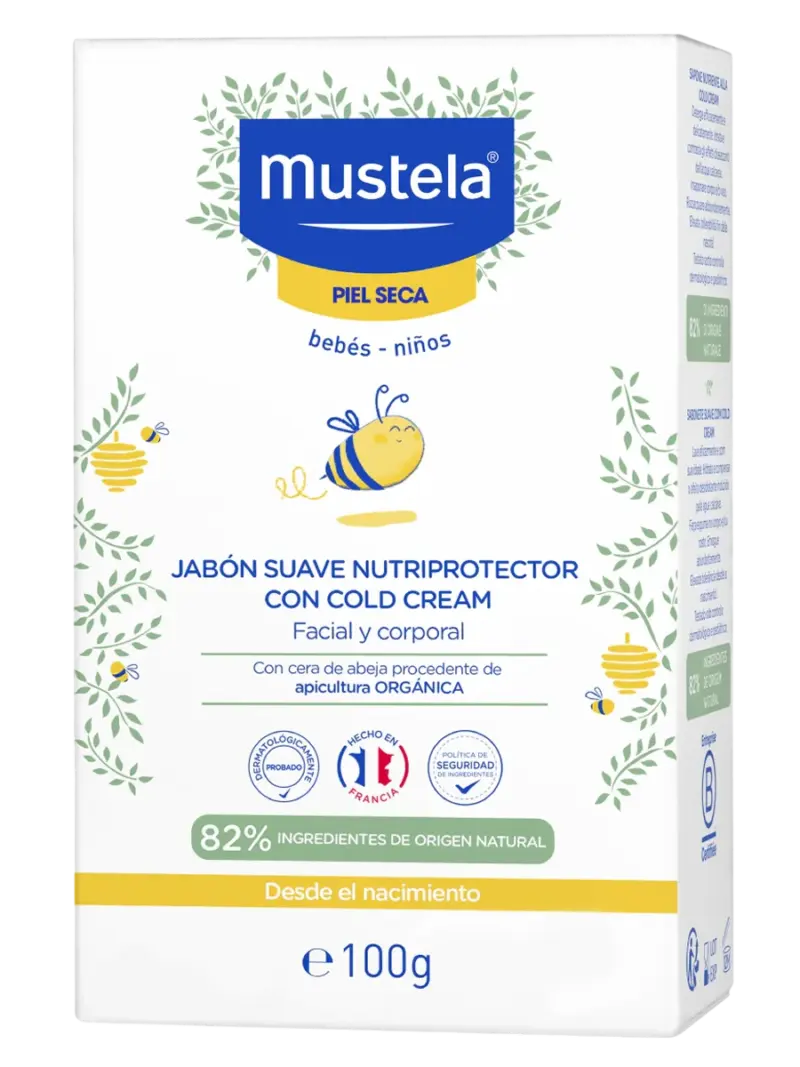 Мыло детское Mustela с колд-кремом
