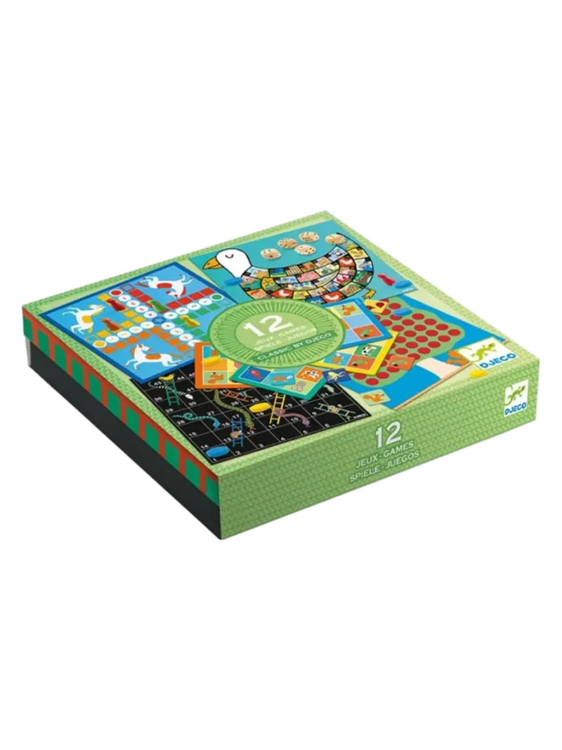 Набор классических настольных игр DJECO Classic box 4+