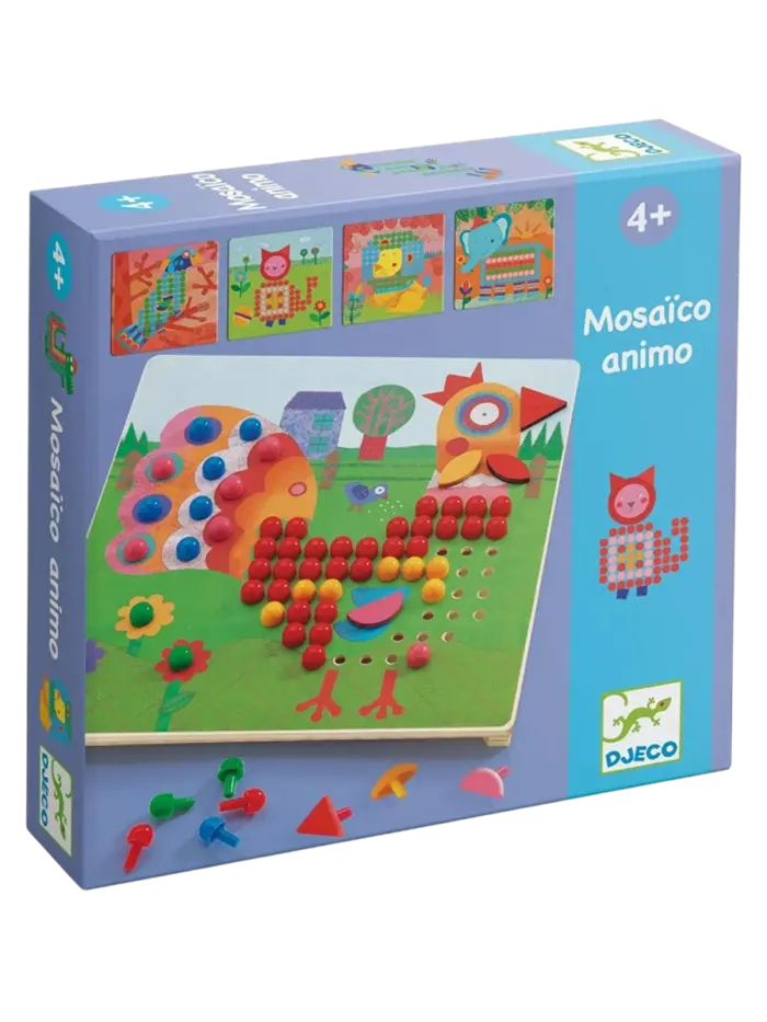 Обучающая игра-мозаика DJECO Mosaico animo