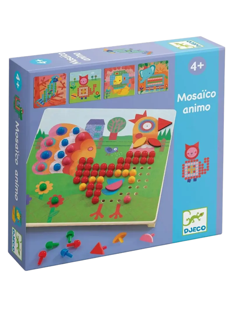 Обучающая игра-мозаика DJECO Mosaico animo