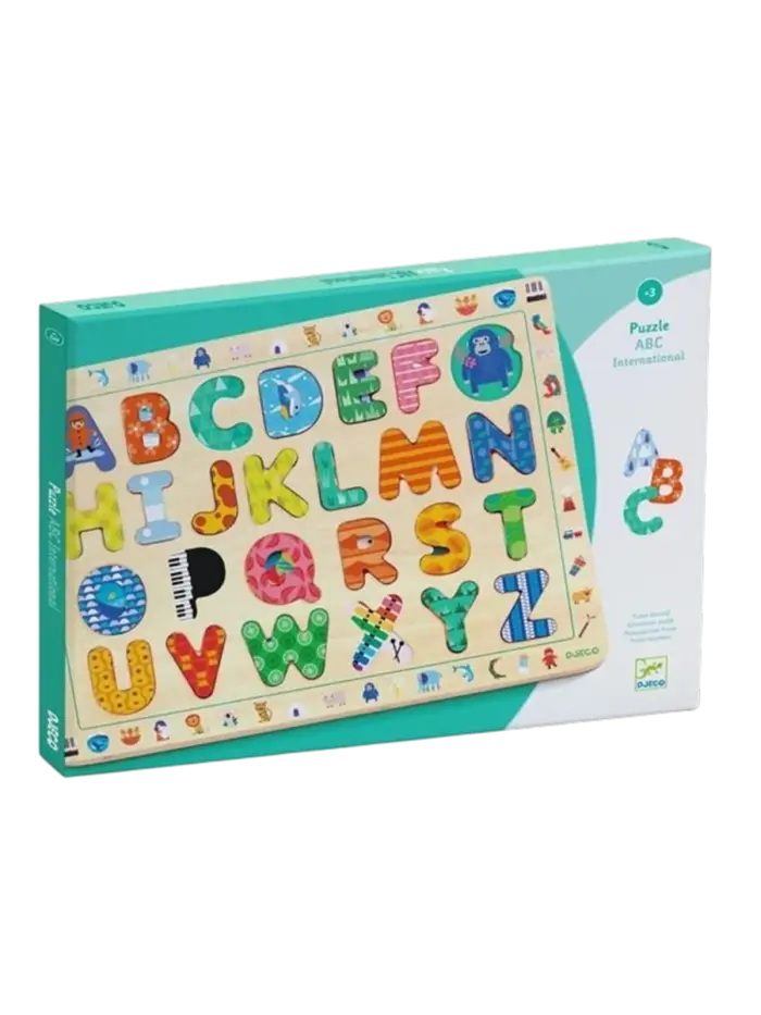 Пазл обучающий DJECO ABC International