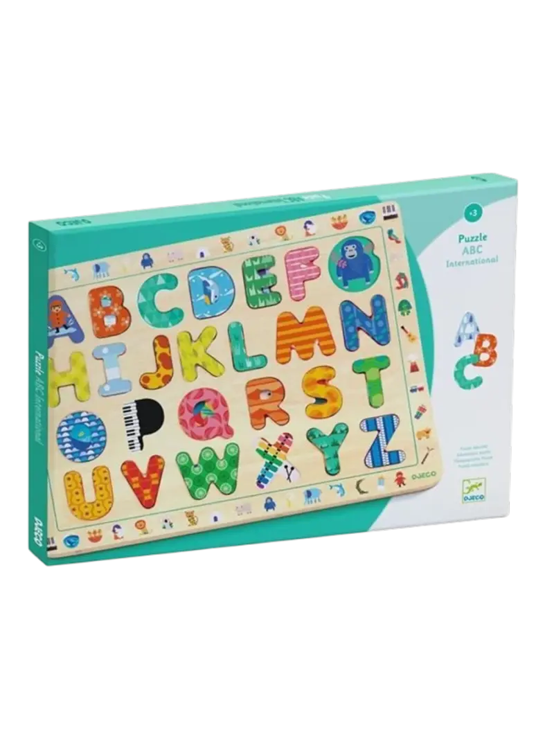 Пазл обучающий DJECO ABC International