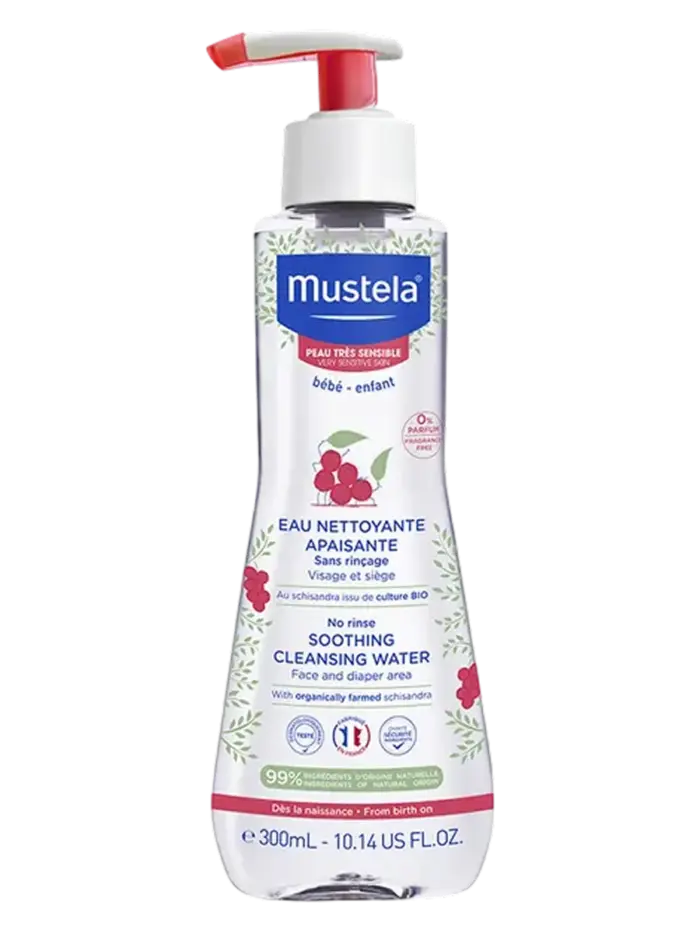 Очищающая вода для чувствительной кожи Mustela Cleansing Water