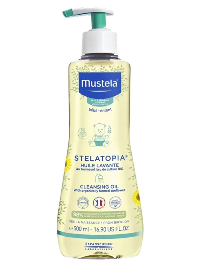 Масло очищающее детское Mustela Stelatopia