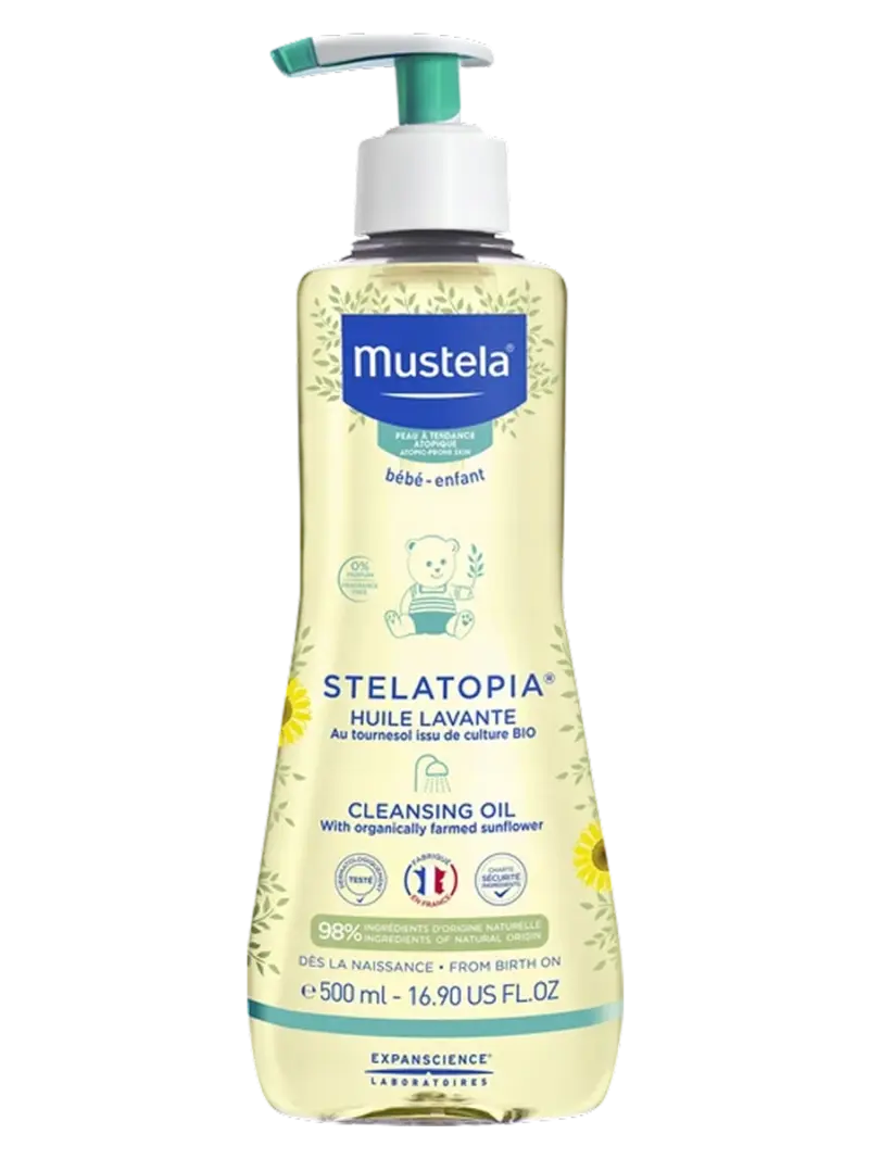 Масло очищающее детское Mustela Stelatopia