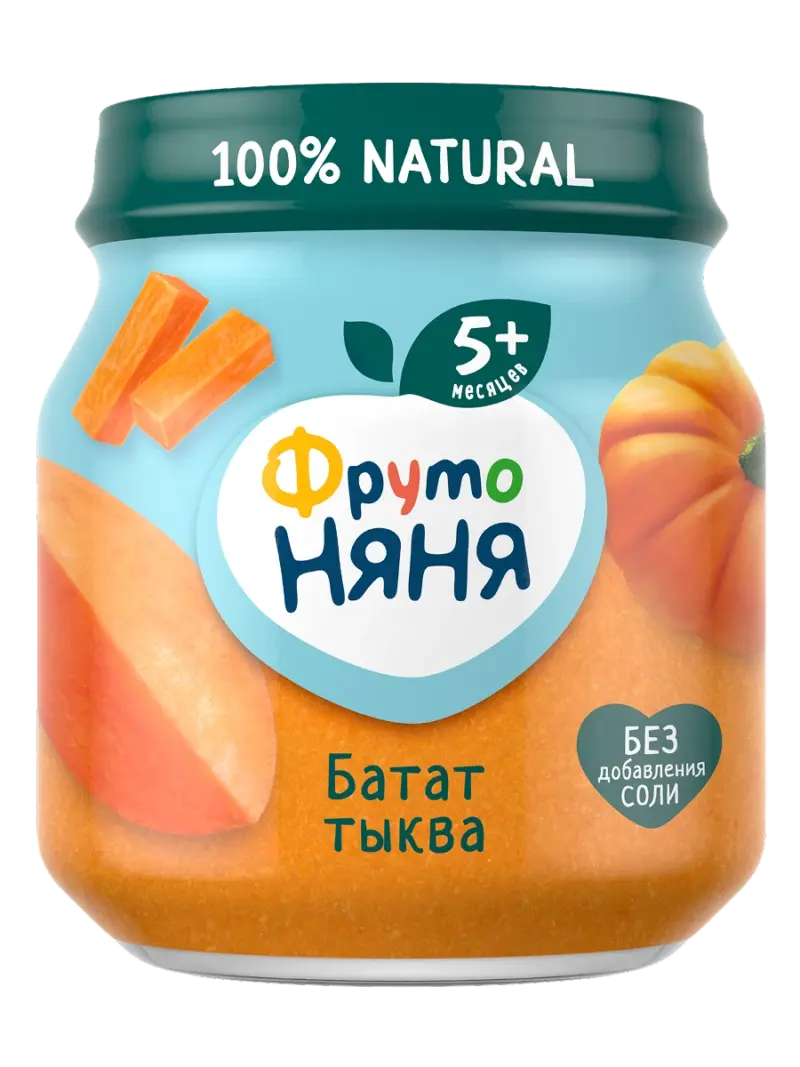 Детское овощное пюре ФрутоНяня батат-тыква