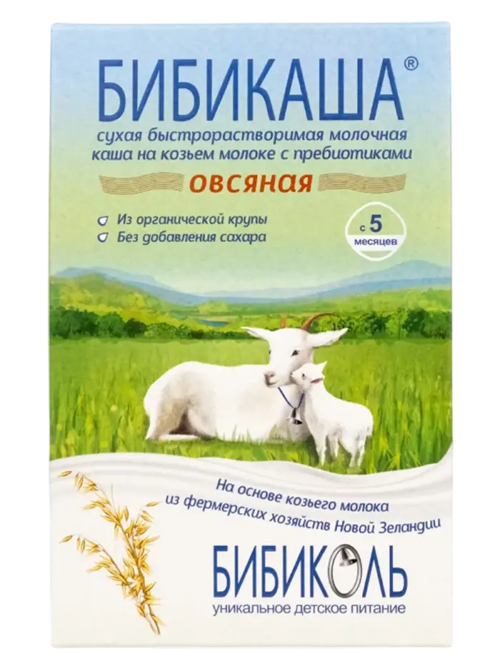Каша детская Бибиколь молочная Каша детская Бибиколь молочная
