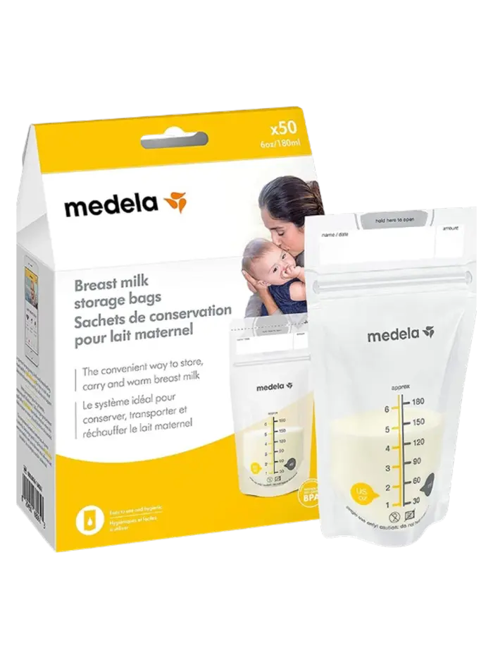 Пакеты для хранения грудного молока Medela 50шт Пакеты для хранения грудного молока Medela 50шт