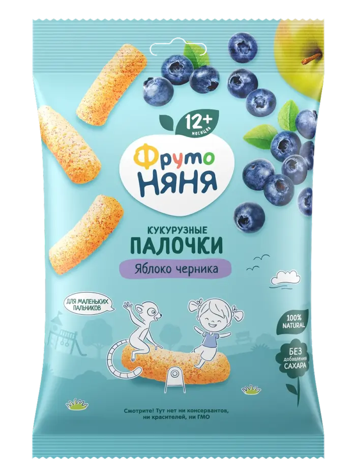 Палочки кукурузные ФрутоНяня (20 г) Палочки кукурузные ФрутоНяня (20 г)