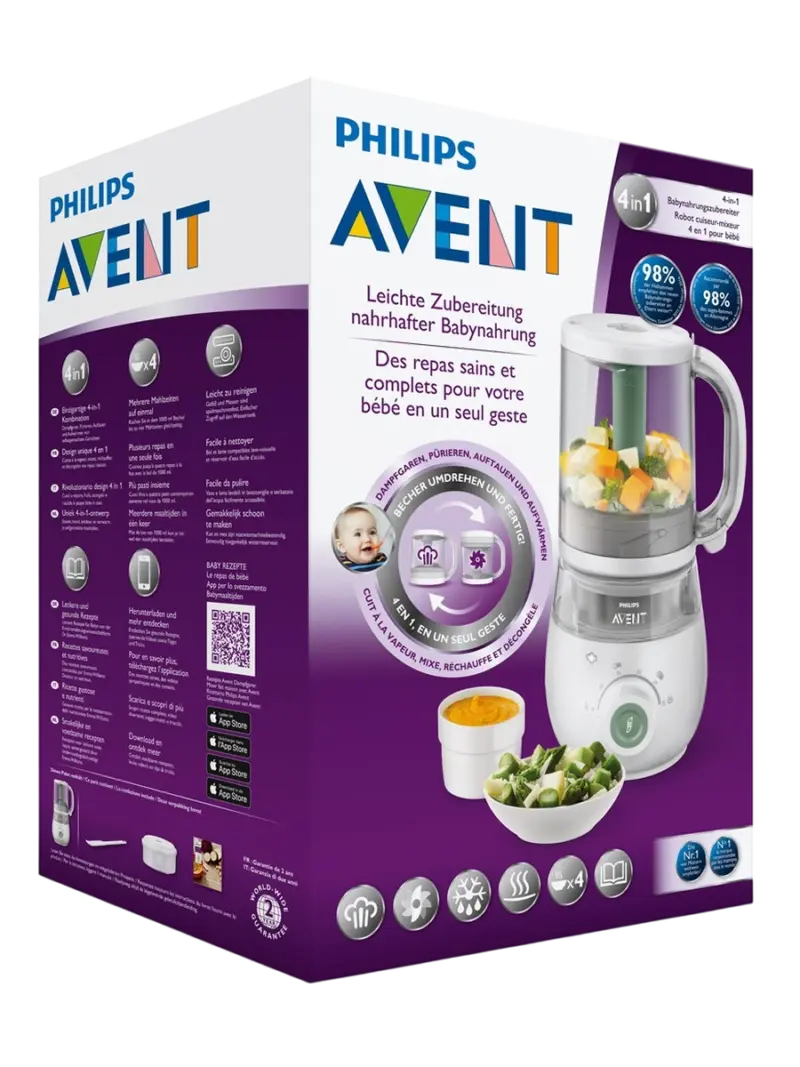 Пароварка-блендер Philips Avent 4 в 1