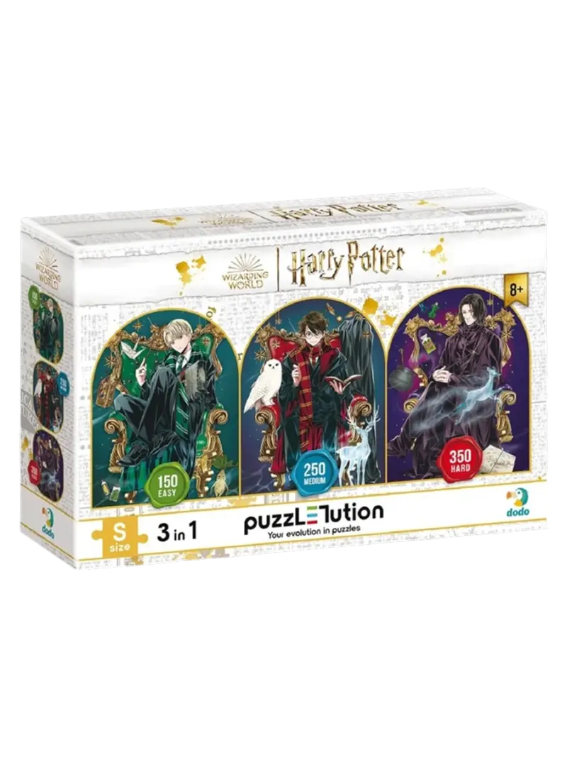 Детский пазл 3 в 1 Династия волшебников DODO Wizard dynasty