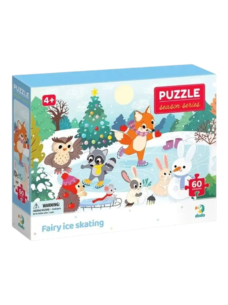 Детский пазл Катание на коньках DODO Fairy ice skating