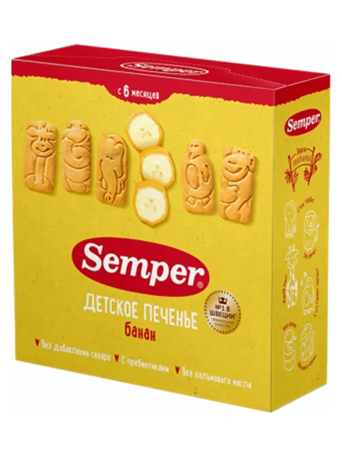 Печенье детское Semper Печенье детское Semper